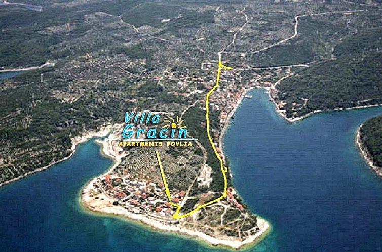 Appartement Apartments Villa Gracin