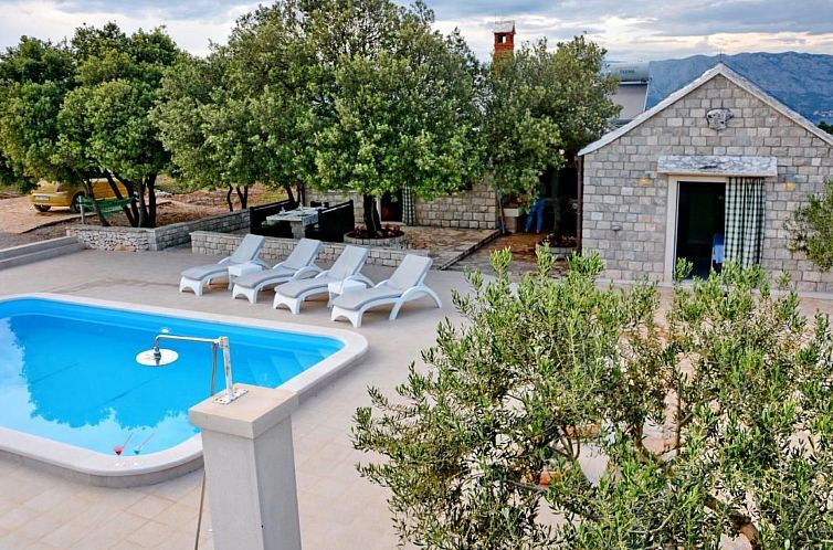 Unterkunft 1039601 - Ferienhaus Dalmatien - Vakantiehuis mit Blick auf das Wasser