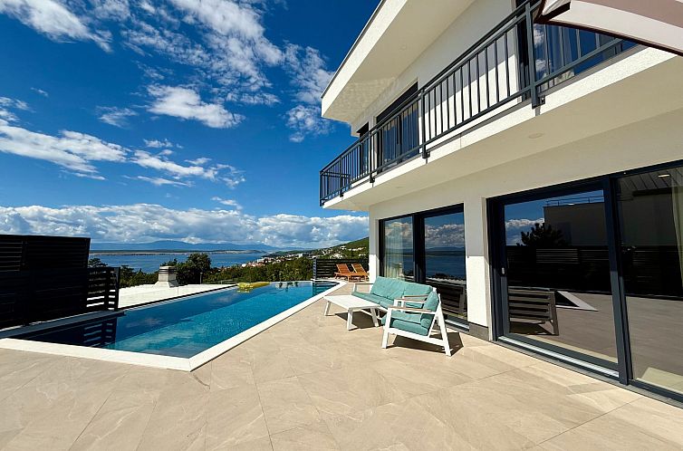 Unterkunft 10418145 - Ferienhaus Kvarner - Vakantiehuis Schöne moderne Villa v