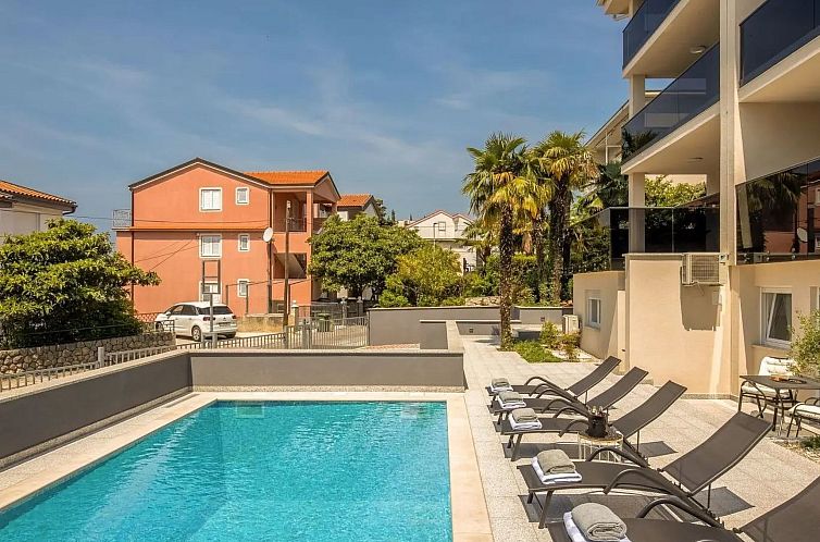 Appartement Moderne Wohnung in Crikvenica mit schöner Terra