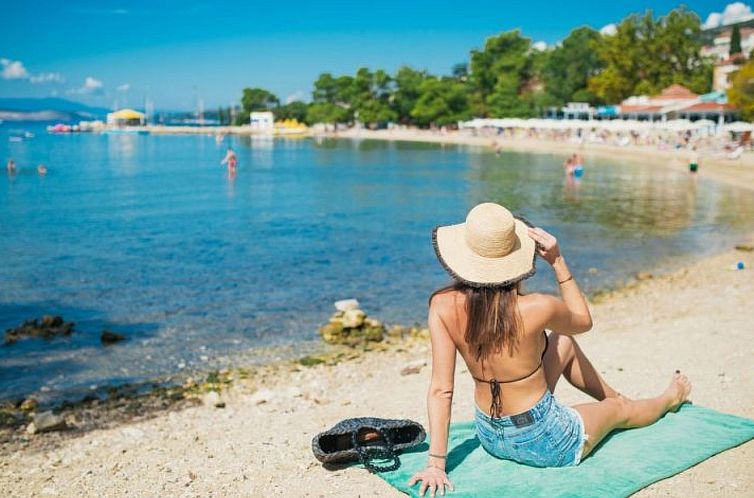Appartement Moderne Wohnung in Crikvenica mit Pool