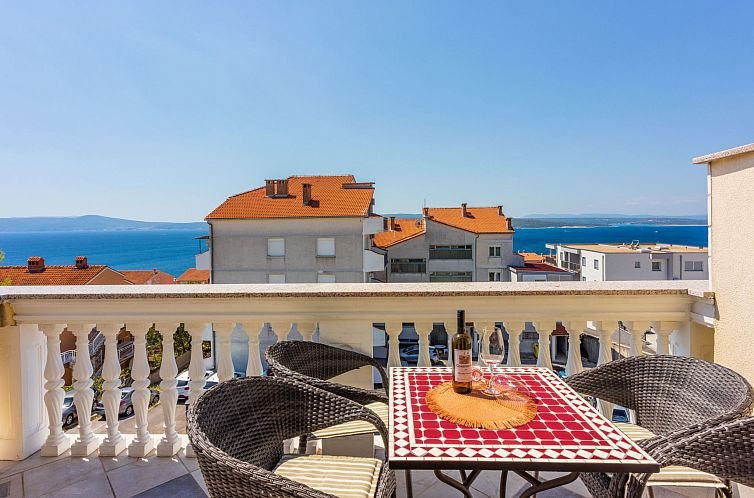 Unterkunft 10418214 - Appartement Kvarner - Appartement Studio-Apartment mit Balkon und Meerblick