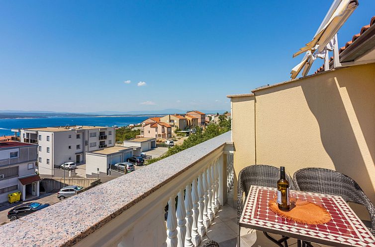 Appartement Studio-Apartment mit Balkon und Meerblick