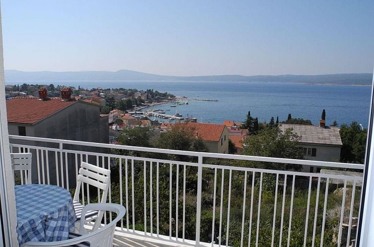 Appartement Wohnung in Selce für 6 Personen mit Meerblick