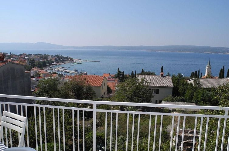 Appartement Wohnung in Selce für 6 Personen mit Meerblick