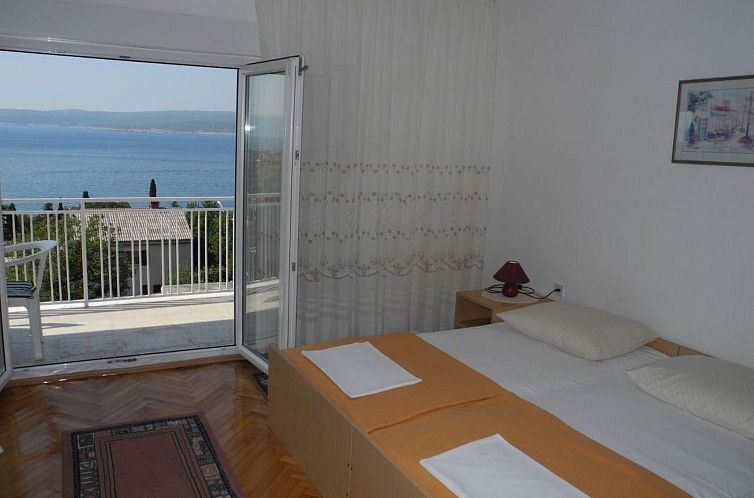 Appartement Wohnung in Selce für 6 Personen mit Meerblick