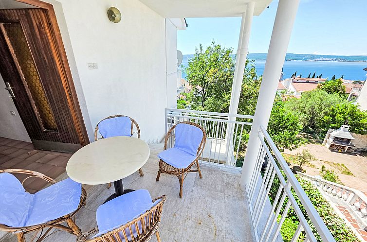 Appartement Wohnung in Selce für 6 Personen mit Meerblick