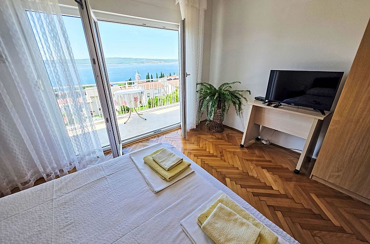 Appartement Wohnung in Selce für 6 Personen mit Meerblick