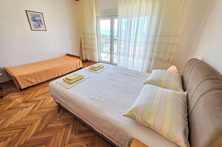 Appartement Wohnung in Selce für 6 Personen mit Meerblick