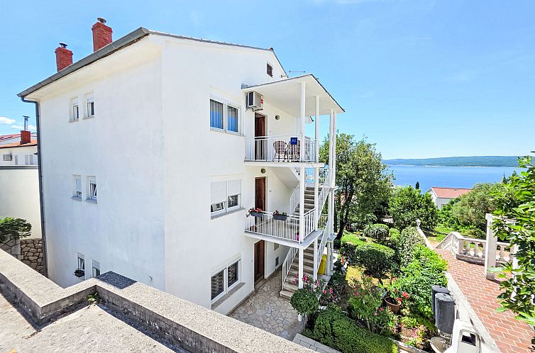 Appartement Wohnung in Selce für 6 Personen mit Meerblick