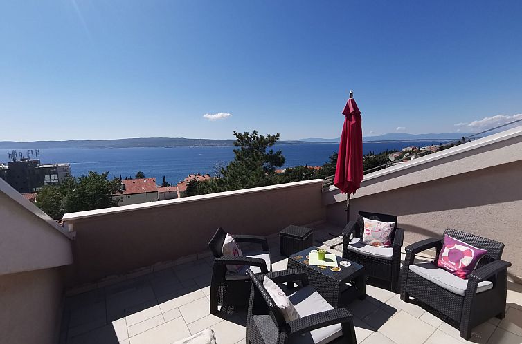 Appartement Wohnung für 6 Personen mit Terrasse und Meerbli