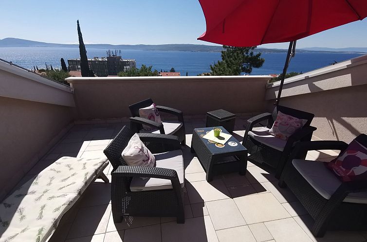 Appartement Wohnung für 6 Personen mit Terrasse und Meerbli