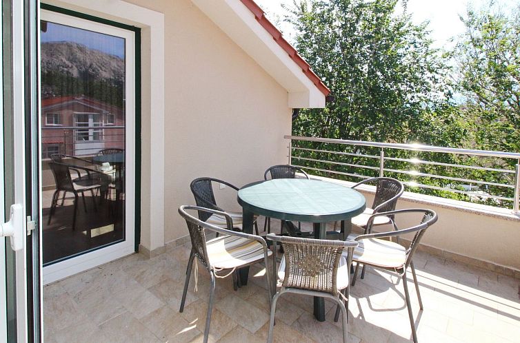 Appartement Tolles Appartement in Baška mit Terrasse