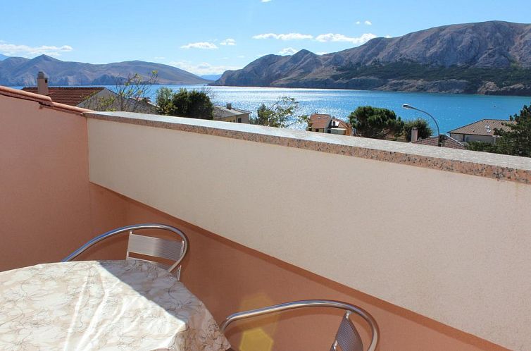 Appartement in Baška mit Eigenem Balkon