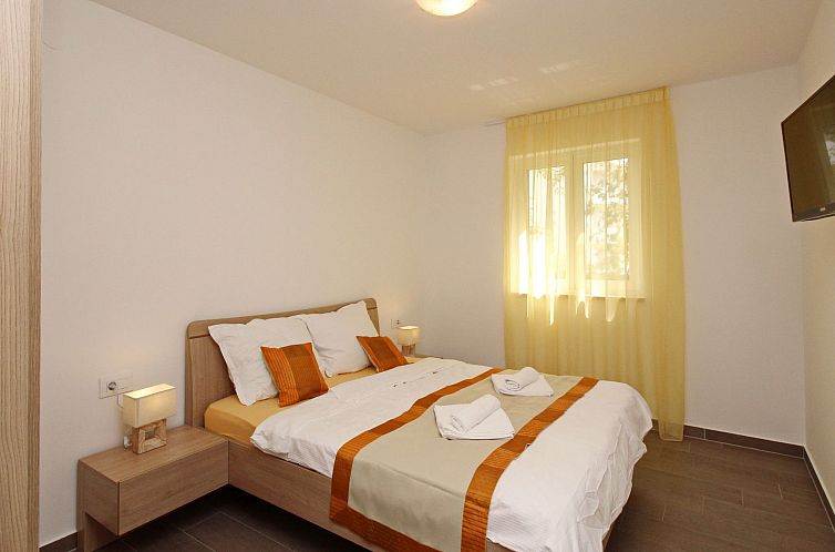 Appartement Tolle Ferienwohnung in Baška mit Eigener Terras