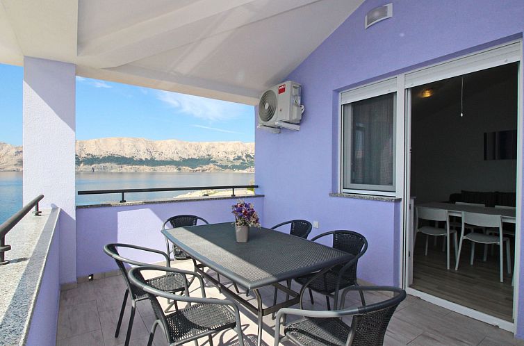 Appartement in Baška mit Eigenem Balkon