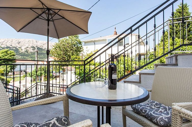 Appartement in Baška mit Eigenem Balkon