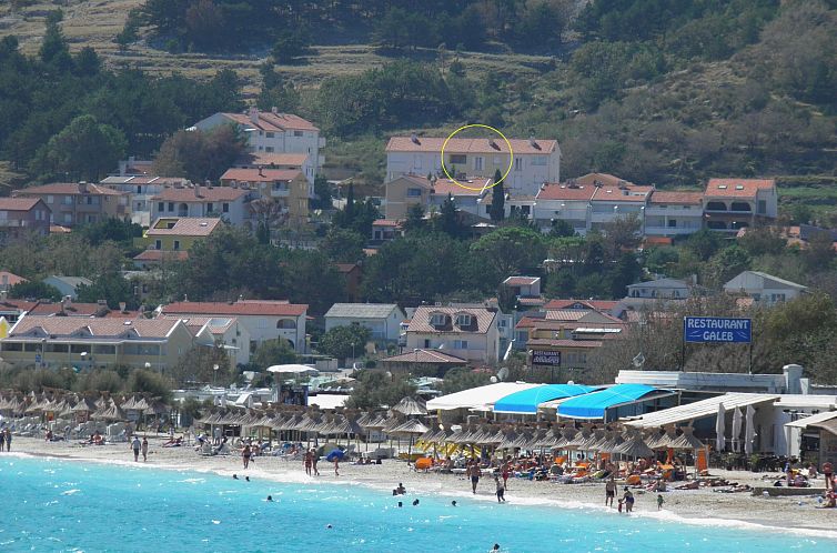 Appartement in Baška mit Eigenem Balkon