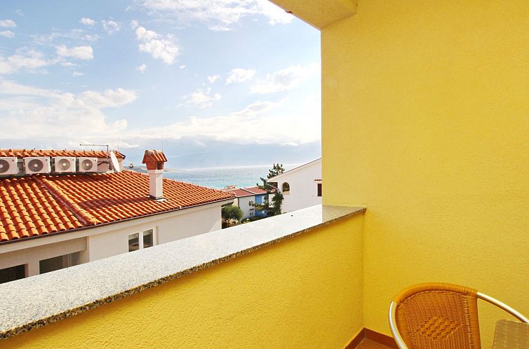 Appartement in Baška mit Eigenem Balkon
