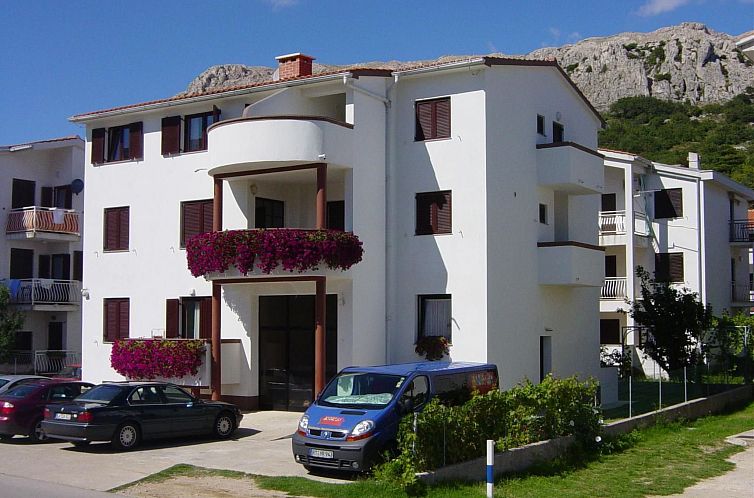 Appartement Appartement in Baška mit Grill