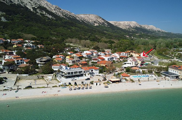 Appartement in Baska in der Nähe von Strand