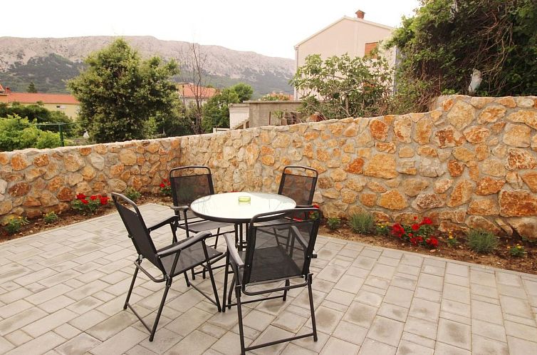 Appartement Appartement in Baška mit Eigener Terrasse