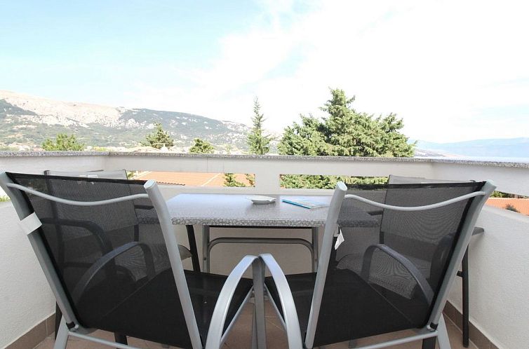 Appartement Wohnung in Baška mit Eigenem Balkon