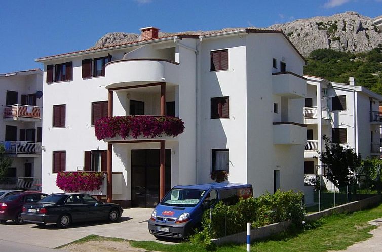 Appartement in Baška mit Eigenem Balkon