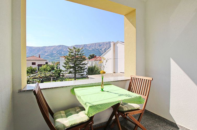 Appartement Wohnung in Baška mit Eigenem Balkon
