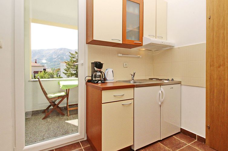Appartement Wohnung in Baška mit Eigenem Balkon