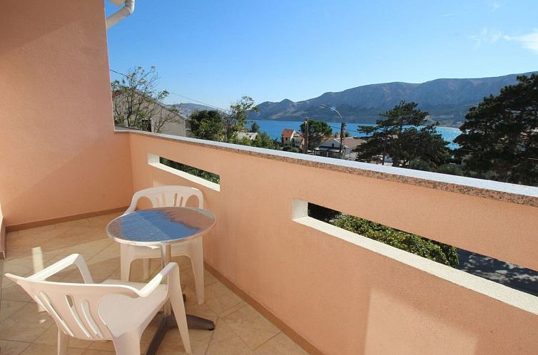 Appartement in Baška mit Eigenem Balkon