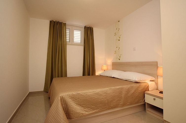 Appartement Gemütliche Ferienwohnung in Baška mit gemeinsa