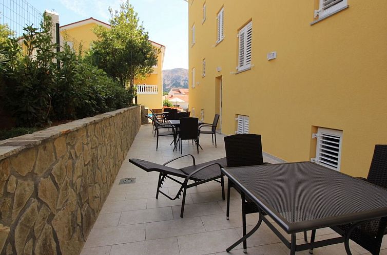 Appartement Gemütliche Ferienwohnung in Baška mit gemeinsa