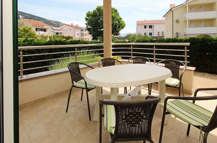 Appartement Wohnung in Baška mit Eigener Terrasse