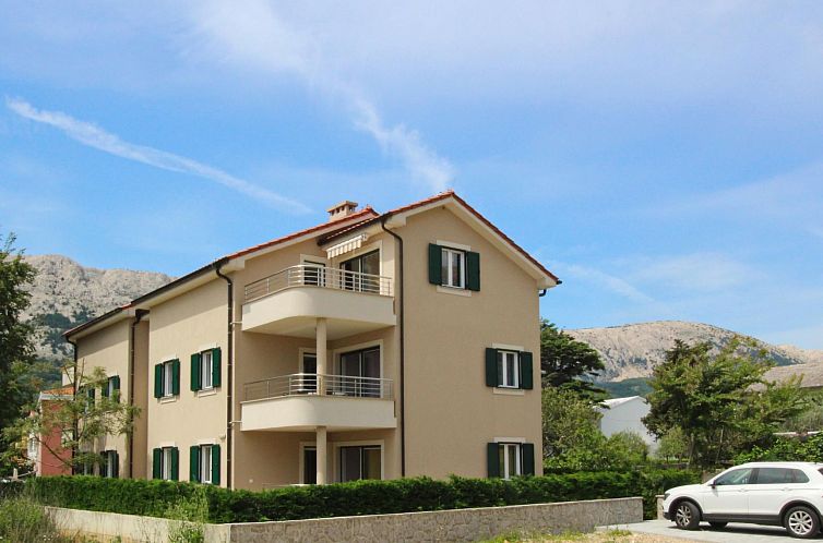 Appartement Wohnung in Baška mit Eigener Terrasse
