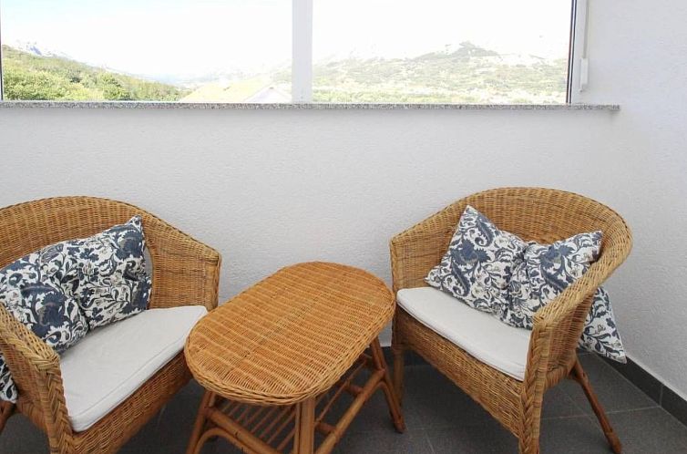 Appartement in Baška mit Eigenem Balkon und Meerblick