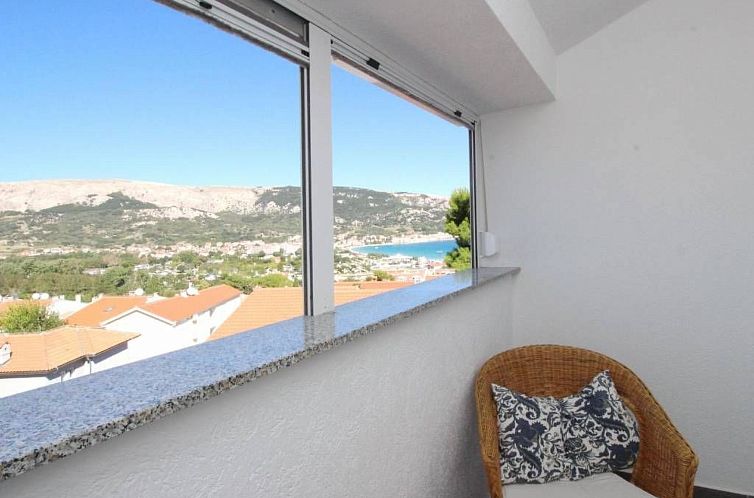 Appartement in Baška mit Eigenem Balkon und Meerblick