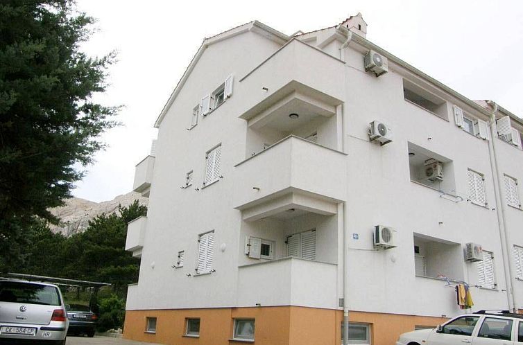 Appartement in Baška mit Eigenem Balkon und Meerblick