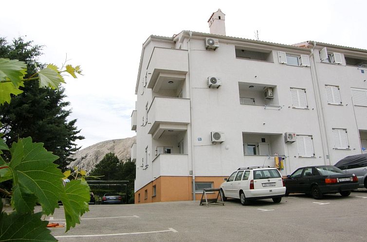 Appartement in Baška mit Eigenem Balkon und Meerblick