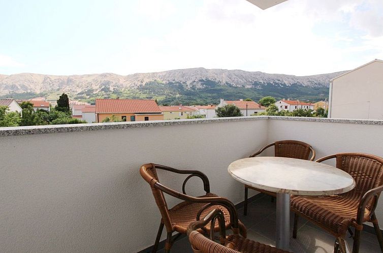 Appartement Wohnung in Baška mit Eigenem Balkon