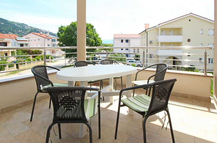 Appartement Appartement in Baška mit Terrasse