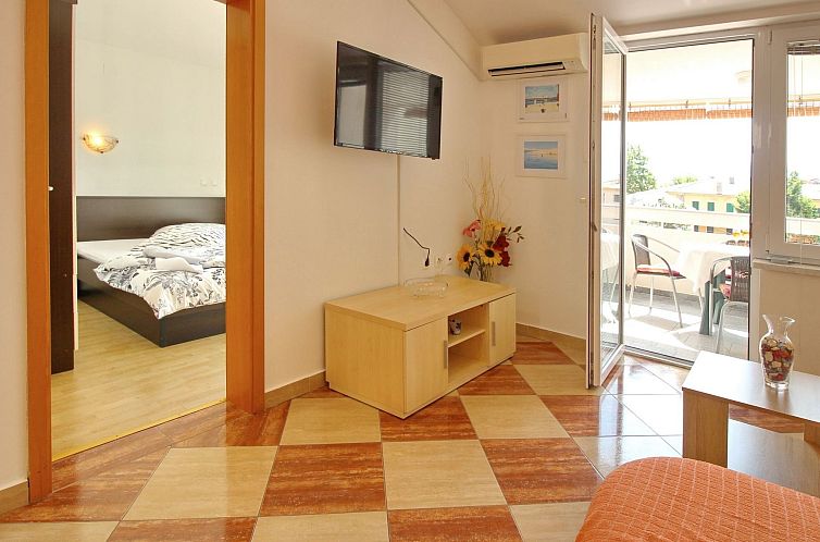 Appartement Charmante Ferienwohnung in Baška mit Eigenem Ba