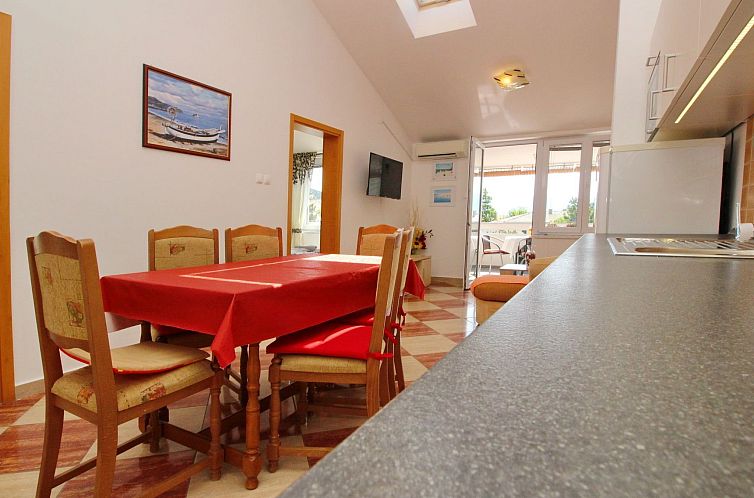 Appartement Charmante Ferienwohnung in Baška mit Eigenem Ba