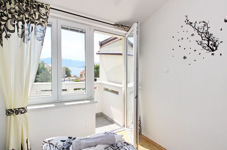 Appartement Charmante Ferienwohnung in Baška mit Eigenem Ba