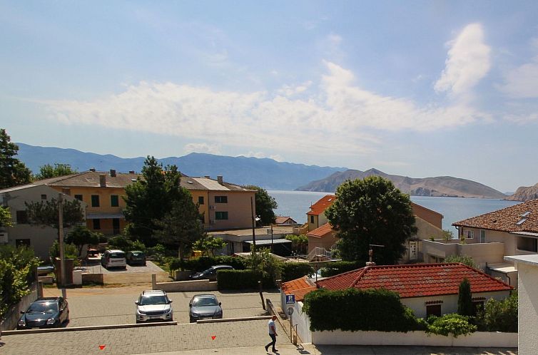 Appartement Charmante Ferienwohnung in Baška mit Eigenem Ba