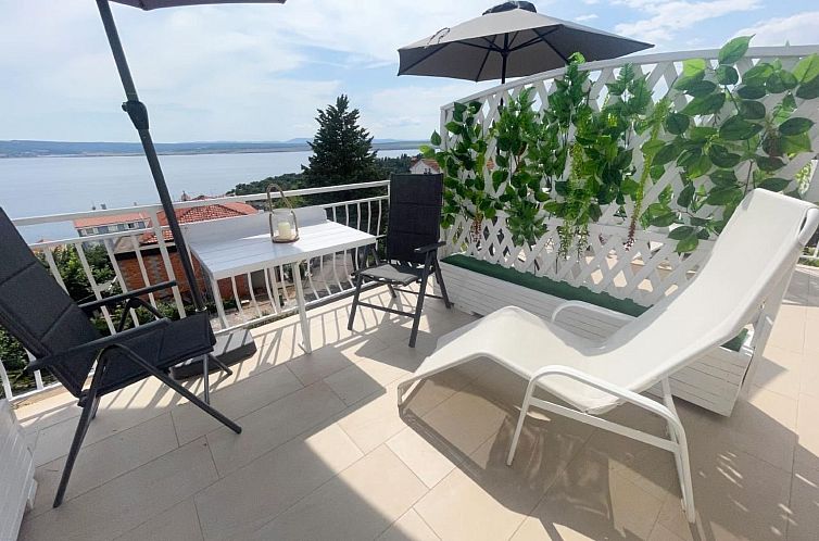 Appartement Wohnung in Dramalj und Meerblick