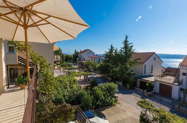 Appartement Nette Wohnung in Dramalj mit Privater Terrasse