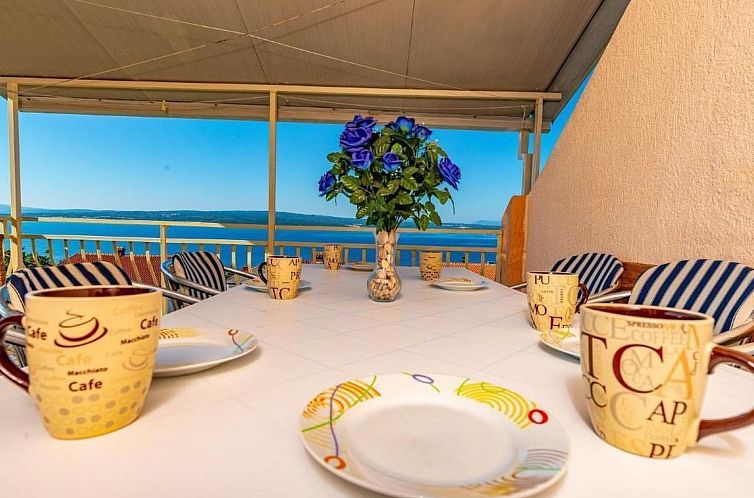 Appartement Wohnung in Dramalj und Meerblick