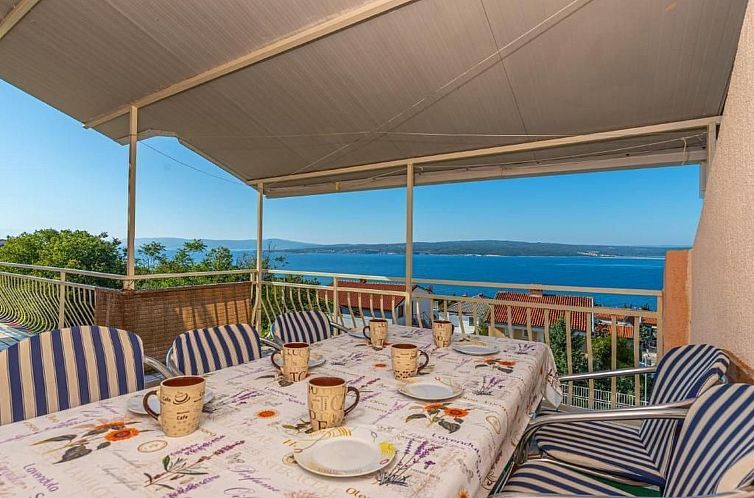 Appartement Wohnung in Dramalj und Meerblick