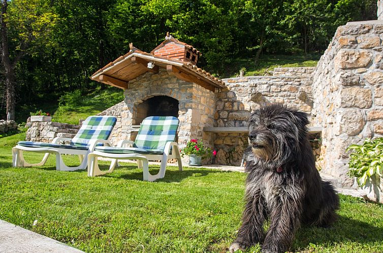 Vakantiehuis in Lovranska Draga mit großem Kamin